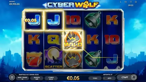 cyber wolf symbols cyber wolf от endorphina