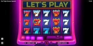 Hot Triple Sevens Special